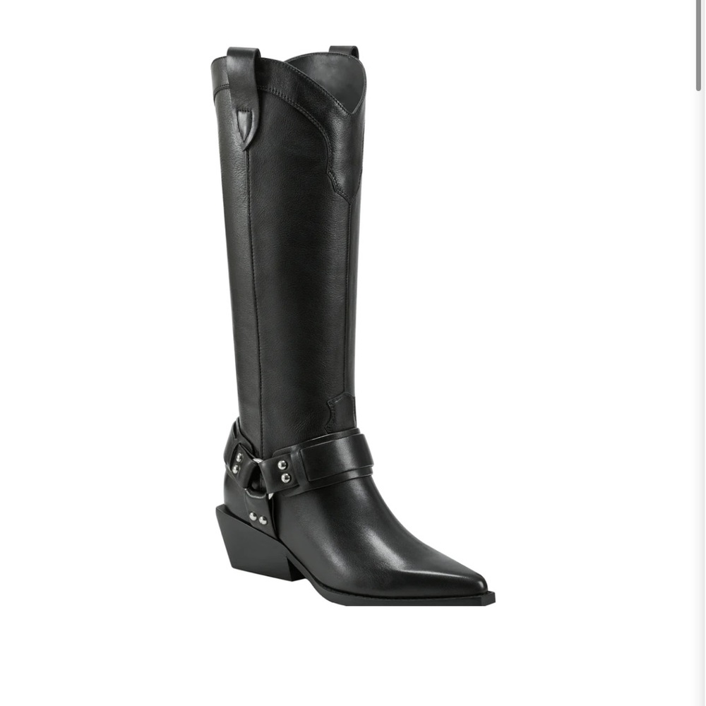 Marc Fisher Rally Western Harness Boots